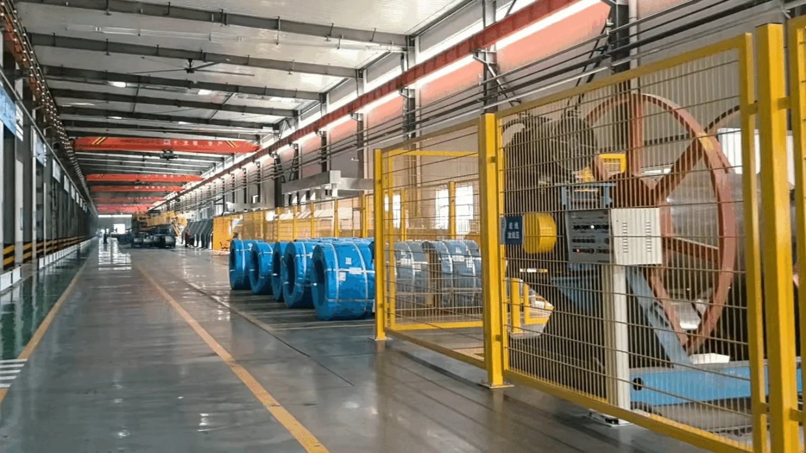 PC Strand Production Line Overview