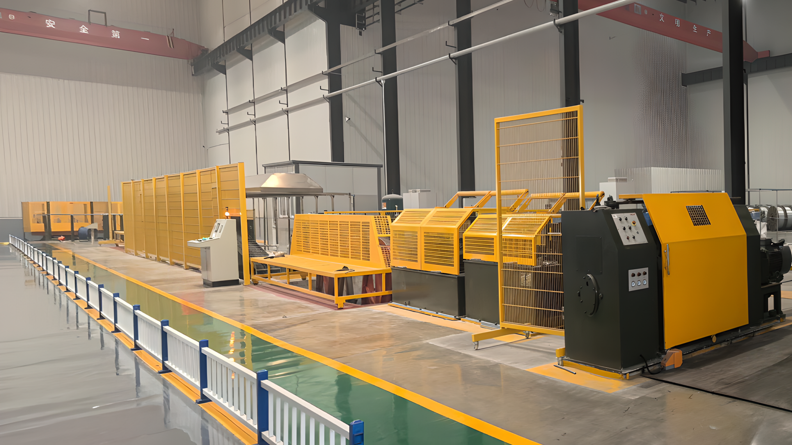 PC Steel Production Line Factory View